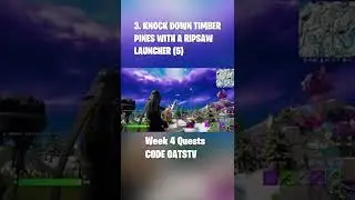 Week 4 Quests - Chapter 3 Season 3 Fortnite