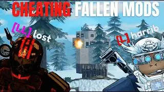 HOW WE FOUGHT FALLEN SURVIVAL MODS PLAYING WITH CHEATERS ON 100HOUR SERVERS | LEGIT CHEATING VECTOR