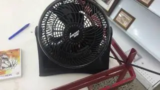 Comfort Zone Desk Fan (Quick Test)