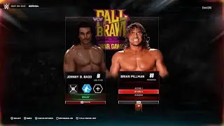 WWE 2K25 WCW Fall Brawl 1995 Johnny B Bad Vs Brian Pillman