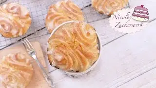 fruchtige Zitronen-Hörnchen I Hefeteig-Hörnchen von Nicoles Zuckerwerk