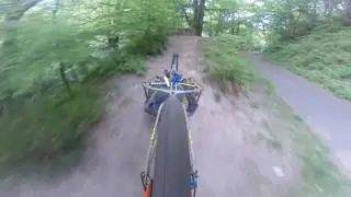 GoPro // BOBgear Ibex trailer // On One Inbred 29er // Midlothian
