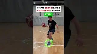 Luka&rsquo;s unguardable step back&mdash;here&rsquo;s how he does it. Step-by-step🔥🏀 #basketball#basketballskills