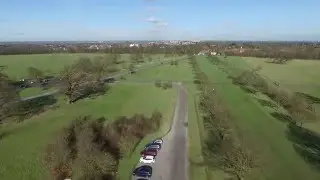 Aerial view of Windsor Great Park