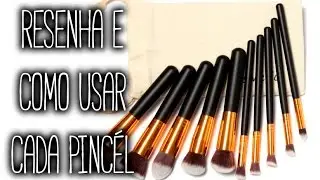 RESENHA | COMO USAR CADA PINCEL (r&eacute;plica SIGMA)