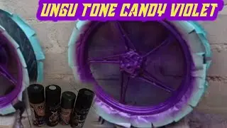 Kombinasi pylok samurai dan diton premium,  warna candy tone violet