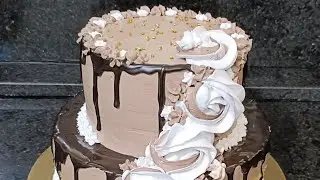 Premium Wedding Special ChocolateDrip Cake🍫#chocolatecake #cake #new #wedding  @blossomskitchenette 