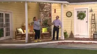 The Original Outdoor Coconut Palms Garden Broom with Dan Wheeler