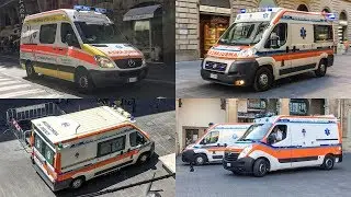 [Compilation] RTWs auf Einsatzfahrt - FLORENZ