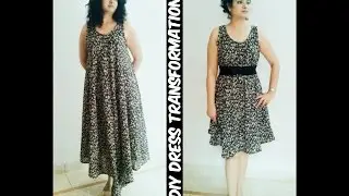 Diy dress transformation