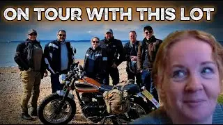 Louise's Biggest Challenge Yet - Riding With The Experienced Guys
