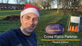 Santa Hat Parkrun at Cross Flatts!
