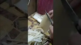 1 min Focus On AMSR Cutting Banana Sounds , Banana ASMR