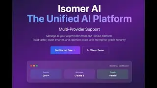 Isomer AI : The Unified AI Platform
