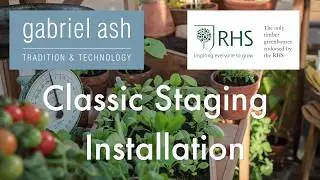 Classic Greenhouse Staging Installation