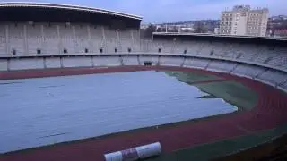 Gazon Cluj Arena protejat noaptea -13 martie 2017