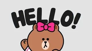 CHOCO on LINE sticker! / BROWN & FRIENDS