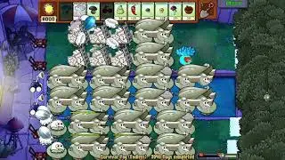 16 Cob Cannon Strategy: No Invincibility, No Quick Cooldown, Zombie Invisibility ;-;