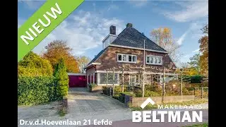 Dr.v.d.Hoevenlaan 21 Eefde | Halfvrijstaand | Garage | Berging | Privacy | Jaren 30 | Karakter