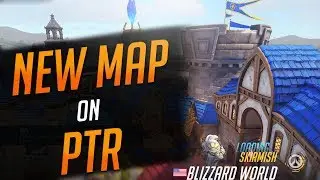 Overwatch - NEW MAP! Blizzard World on PTR