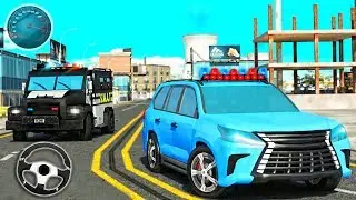 Police Jeep 4x4 Car Driving - Offroad Car Driving Simulator - Best Android GamePlay