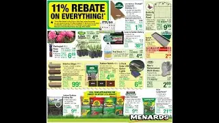 Menards Weekly Ad April 24 &ndash; May 4, 2025