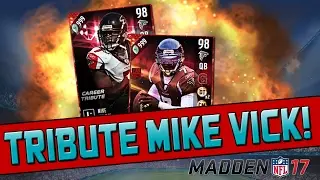 Mike Vick Career Tribute Bundle! | Madden 17 Ultimate Team - 96 Speed QB!