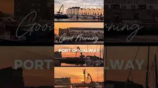 PORT OF GALWAY Co. Galway, Ireland #ireland #travel #irishtourism #discoverireland #galway
