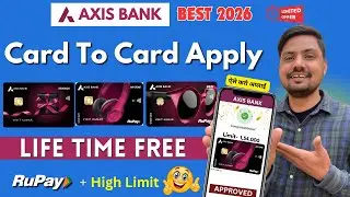 Axis Bank Credit Card apply New Trick | Axis Bank Card to Card Approved | Axis bank credit card