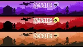RPBY1 Free PUBG Banner Template 2017 (5 styles)