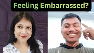 He felt embarrassed because of English || Spoken English Practice 