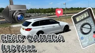 Rear dash cam install (BMW F31)