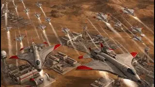 🔴 Massive Aircraft Attacks 💥 | 15 LASER SUPER WEAPONS at ONCE | C&C Generals Zero Hour