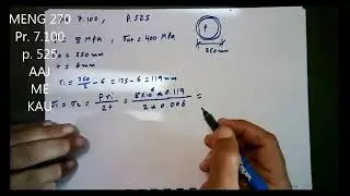 Mechanics of Materials, Problem 7.100, p. 525, Beer & Johnston