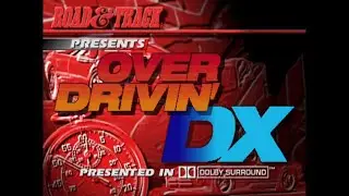 Over Drivin' DX - Sony PlayStation - Intro & Title Screen