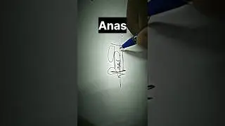 Anas VIP signature ✍️ 🔥| #signature @shortssign #vip #shortsvideo #youtubeshorts