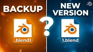 Что такое .blend1 и 1.blend ? BLENDER уроки