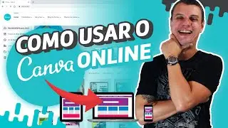 Como usar o CANVA para criar artes gráficas ONLINE 100% GRÁTIS (Iniciante ou Profissional)