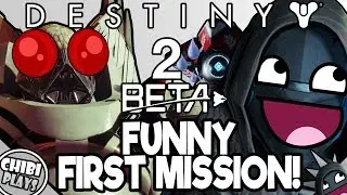 Destiny 2 Beta First Story Mission! | Destiny 2 Beta Gameplay