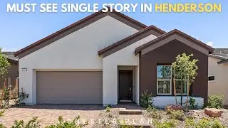 Tour This Stunning Single Story in Cadence | Chester Plan 1 by Woodside Homes