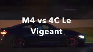 BMW M4 vs Alfa Roméo 4C Le Vigeant