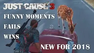 NEW Just Cause 3 Fails, Wins, and Funny Moments - 22 mins of chaos for 2018!