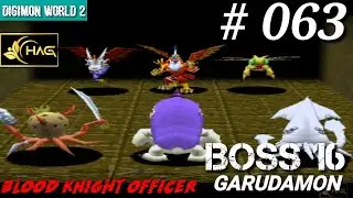 Digimon World 2 Part 063 Drive Domain & Boss Blood Knight Officer Garudamon