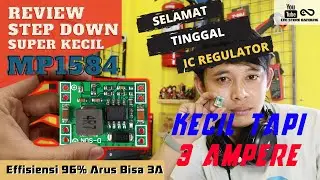 Tes Module Step DOWN MP1584 Buck Converter Penurun Tegangan DC to DC Alternatif IC Regulator