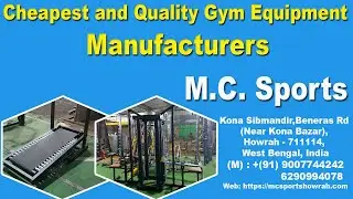 Cheapest and Quality Gym Equipment in Howrah, Kolkata | Budget Home Gym Setup | M.C.SPORTS, Howrah