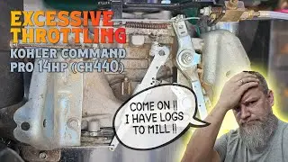 Устранение чрезмерного снижения мощности на моей лесопилке Kohler Command Pro CH440 (Woodland Mil...