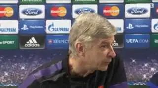 Angry Wenger hits out at pre-Bayern press conference