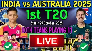 India vs Australia 1st T20 Playing 11 | Ind vs Aus Playing 11 | India vs Australia T20 Playing 11