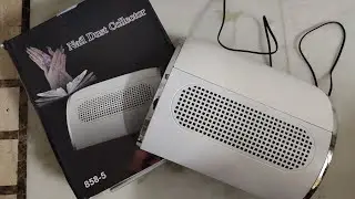 Bornpretty Store Nail Dust Collector Review And Demo!!!