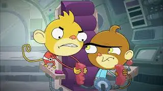 Rocket Monkeys - 1x16 - The Chimpsky Dimension / License to Monkey Around